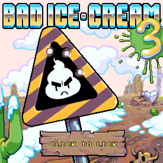 Bad Ice Cream (Nitrome Remastered) (In Game) 