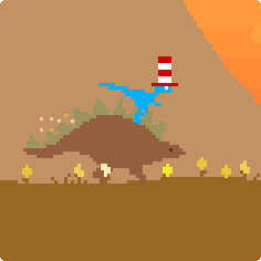 Dino Run: Enter Planet D, Free Flash Game